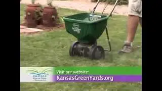 Using Rotary and Drop Spreaders