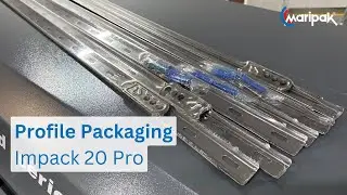 Profiles Packaging with Continuous Shrink Wrapping Machine