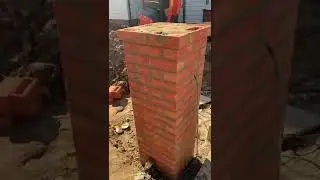Brick pillar