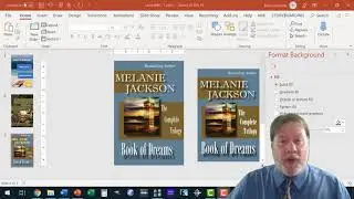 Create a Book Cover with Me: Microsoft PowerPoint & Pixabay - learn Graphic Design & Illustration