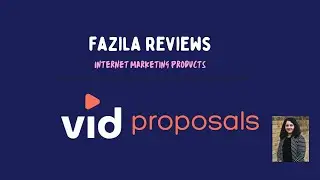 Vid Proposal Software review 📢 WARNING 📢 DON'T GET THIS WITHOUT MY 💃 CUSTOM 💃 BONUSES!!