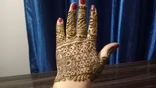 Aaj | lagai | mene | Back | hand | me | mehndi ||kesi | lgri | dosto|||😍😍