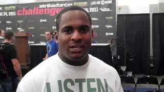 Lorenz Larkin Post Fight - Strikeforce Challengers 16