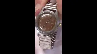 Working on a Men's WWII Chrysler Aviator Field Military Watch WW2 how to review