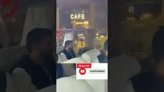 Pakistani cricket team grand welcome in Hyderabad India @globalinfo7051