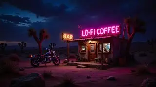 Motorcycle Dream | LoFi Soft Rock | 70s-Inspired Neon Desert Vibes