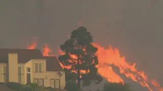 California Community Threatened By Wildfire After Mass Shooting | NBC Nightly News