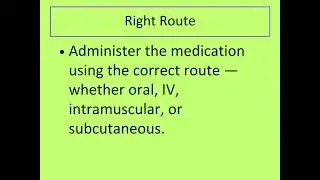 6 Rights of Medication Administration 💊 