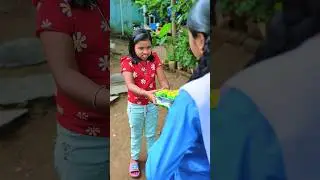 Two sisters fighting for Snacks 🍟 Big Brother Slove it 😱&hearts;️👶🏻🍟 #funny #short #viralvideo #subscribe