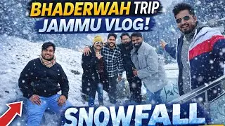 Kashmir Snowfall Experience ❄️ | Full Enjoyment Vlog | Heaven on Earth #KashmirSnowfall#KashmirVlog