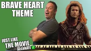 Learn To Play Piano | Brave Heart - The Movie |&nbsp;Accurate Lesson | Easy Tutorial