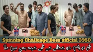 spinning Challenge.! Boss official3950 #challenge #viralvideo #viral #funny #pizza #burger #foryou