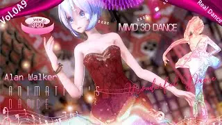 [MMD] Vines 🌸 Sexy VR 360°Dance Alan Walker (Remix New Songs) | シルクの美しい脚、甘いQ爆弾 MMD Vol.0A9 MMD VR