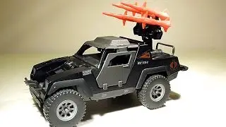 1984 Cobra Stinger (Night Attack 4WD) & Driver G.I. Joe review