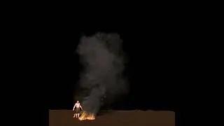 Fire & Smoke column - Houdini