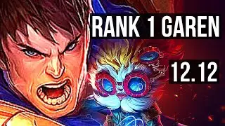 GAREN vs HEIMERDINGER (TOP) | Rank 1 Garen, 5/0/4, 700+ games | EUW Challenger | 12.12