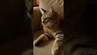 This Cat&rsquo;s Calm Stare Is So Relaxing | Cozy Cat Moment
