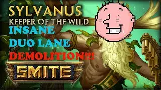 SMITE Sylvanus Support Build 2020 Gameplay - *INSANE DUO LANE DEMOLITION*
