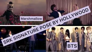 Shah Rukh khan Signature Pose by Hollywood |SRK signature pose WhatsApp Status| Shah Rukh khan Pose|