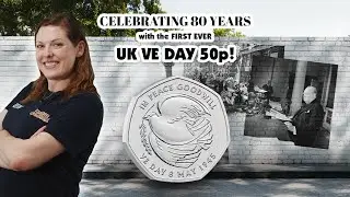 80th Anniversary of VE Day celebrated on UK 50p
