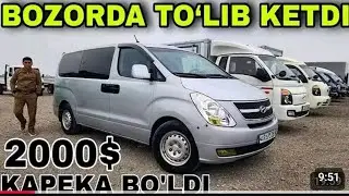 31 YANVAR QOQON MASHINA BOZORIDA MERSEDES VITO HUNDAY STAREKIS KIA TOLDI BOZORGA 