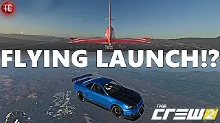 The Crew 2: PC - FLYING DRAG CAR LAUNCH CHALLENGE!