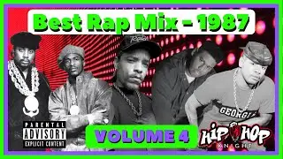 Best Rap Mix 1987 Volume 4 🔥 Old School Hip Hop 🎤 90's Rap 🤘 80's Rap 📻 Mix Best Hip Hop Party Mix