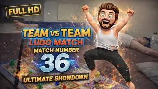 Ludo challenge full match Team vs team match no 36