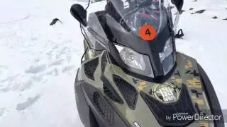 BRP LYNX XTRIM COMMANDER 2017 & BRP LYNX 69 RANGER 800 ARMY LIMITED 2017 краткий обзор из Шерегеша!