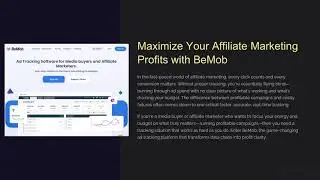 Maximize Your Affiliate Marketing Profits with BeMob | Tracking & Optimization Tools