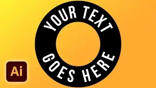 How To Wrap Text Around A Circle In Illustrator