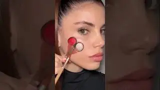 Viral makeup hack with scissors 😱✂️ #viralhacks #makeup #shorts