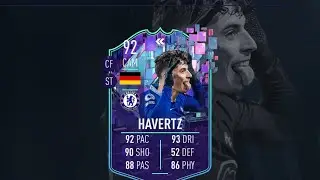 92 KAI HAVERTZ FLASHBACK SBC PLAYER REVIEW