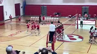 Melrose Volleyball clinches 4 set win at Burlington