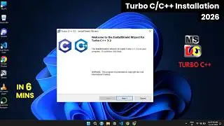 How to Download & Install Turbo C/C++ in Windows 11 | Turbo C | Turbo C++ | Latest 2026