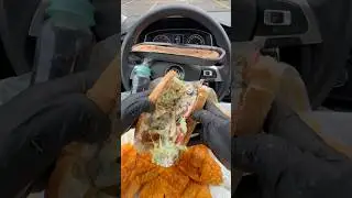 Trying Subway for the first time! 🔥#mukbang #asmr #food