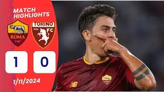 Dybala Goal Score😮 | Roma vs Torino (1-0) | All Goals & Highlights | Seria A League