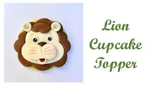 Lion cupcake cutter set