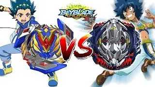 Vise Leopard 12L Ds VS Winning Valkyrie .12.Vl (VALT AOI VS LABAN VANOT) BEYBLADE CHO-Z / SUPER Z