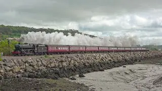 Steam and Semaphores! 45212 THUNDERS Along The Coast of Carmarthenshire With The Great Britain Day 2