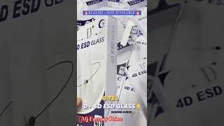 G-Tel d+ tempered glass || 4d Curved screen glass Vivo x70/x90 🥺  #short #mobile screen protector
