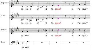 L aqua ze morta Coro   ACR Chorus