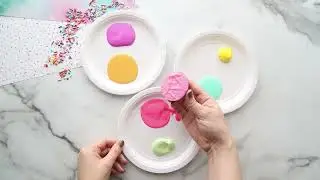 Potato Stamp Ice Cream Craft