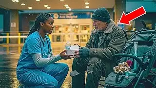 Billionaire Goes Undercover as a Homeless Father of Twins, The Poor Nurse Didn't Expect This