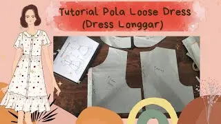 Home Dress Pattern Tutorial with Ruffles (Loose Dress) #ruffledress #loosedress #pattern