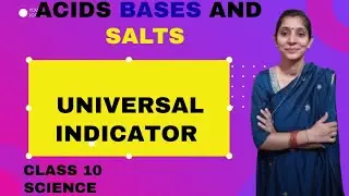 Universal indicator class 10 | universal indicator solution | universal indicator kya hota hai 