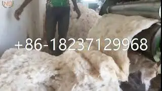Automatic Small Cotton Processing Ginning Pressing Machinery/ Saw tooth Mini Cotton gin machine