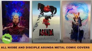 STRANGER COMICS: All silver and gold metal comics for Tales of Asunda, Niobe: She Tribe Kickstarter!