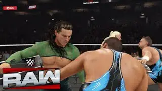WWE 2K25 Universe Mode: The Creed Brothers Vs. Pretty Deadly | Raw
