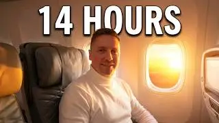 14 часов в премиум-эконом-классе Singapore Airlines